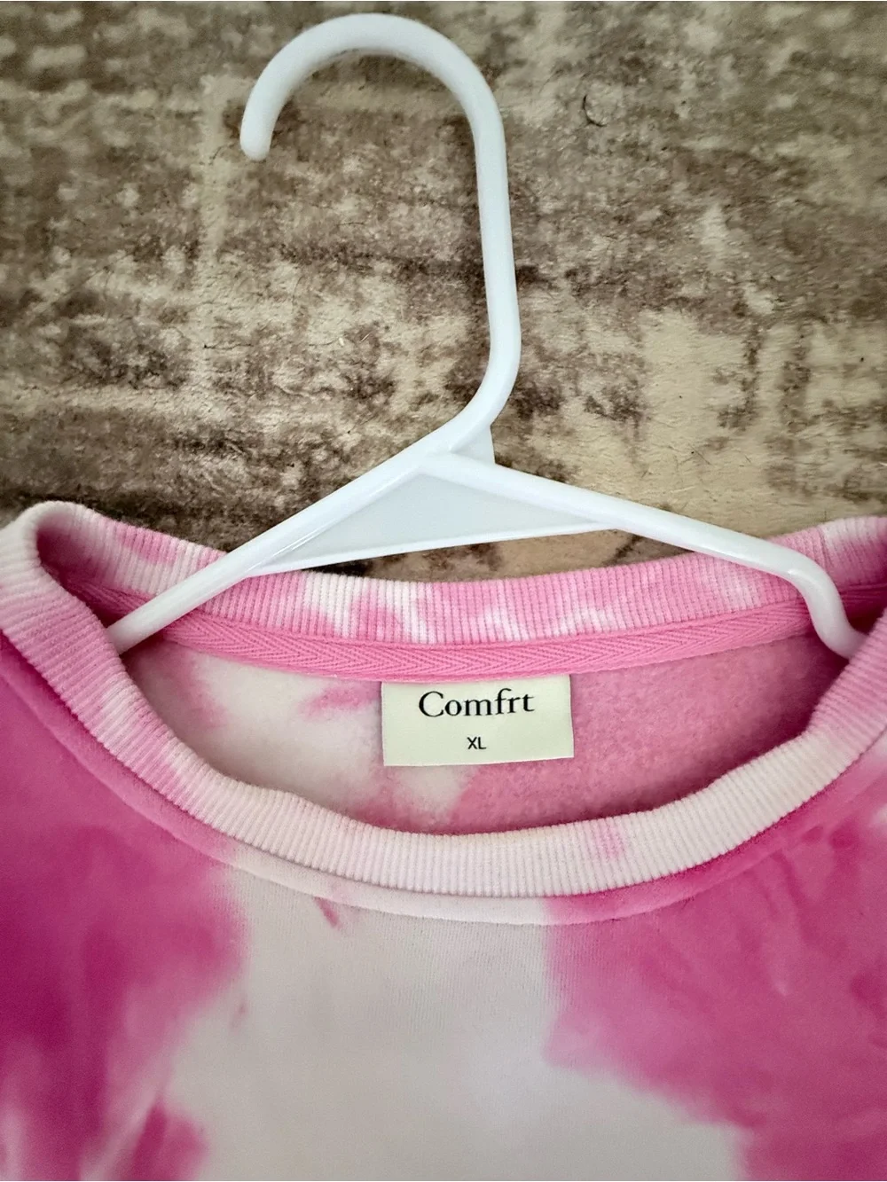Girls Pink Tie-Dye Footie One-Piece Romper